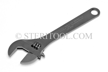 #20001_718 - 7"(175mm) x 1"(25mm) 718 Inconel Non-Magnetic Stainless Steel Adjustable Wrench. adjustable, wrench, spanner, stainless steel